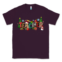 Plum Christmas teacher Classic Tee - Zillion Design Studio