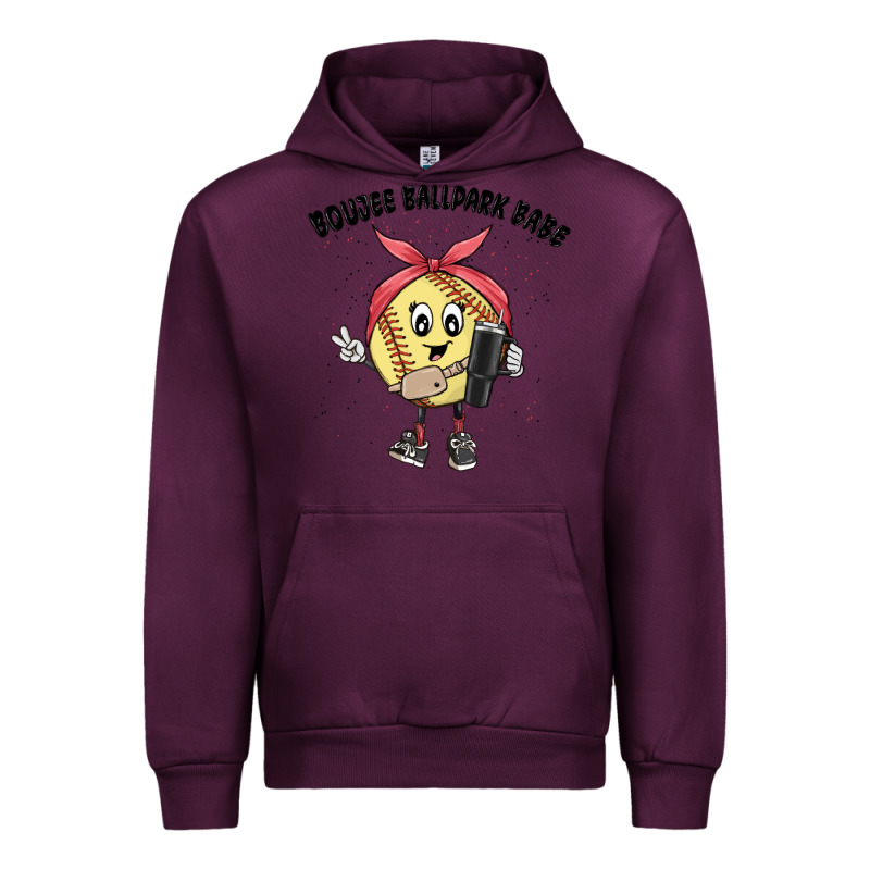 Boujee Ballpark Babe Urban Hoodie by MaliasSmallBusiness | Teevron
