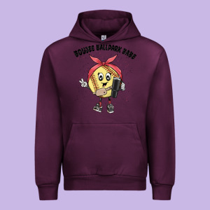 Boujee Ballpark Babe Urban Hoodie Designed By Maliassmallbusiness