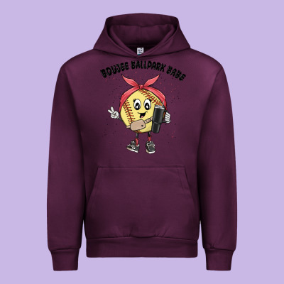 Boujee Ballpark Babe Urban Hoodie Designed By Maliassmallbusiness