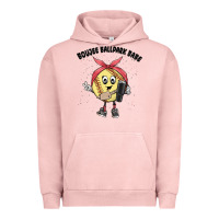 Pigment Salmon boujee ballpark babe Urban Hoodie - MaliasSmallBusiness