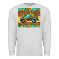 Dove Grey farm truck tumbler Premium Sweatshirt - HRA Design Shop