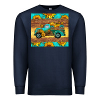 Navy farm truck tumbler Premium Sweatshirt - HRA Design Shop
