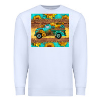 White farm truck tumbler Premium Sweatshirt - HRA Design Shop