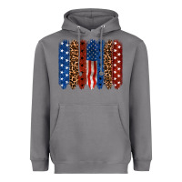 Storm Back to blue brushstroke 4th of july Heavyweight Hoodie - CowGirlArtShop