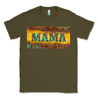 Army Green Mama with gemstone Classic Tee - RanaPortraitStore