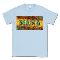 Dusty Blue Mama with gemstone Classic Tee - RanaPortraitStore