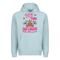 Blue Mist as a virgo girl zodiac girls Premium Hoodie - Jasminsmagicworld