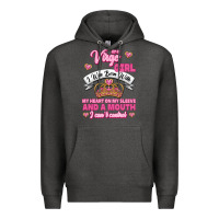 Charcoal Heather as a virgo girl zodiac girls Premium Hoodie - Jasminsmagicworld