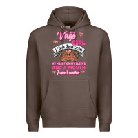 Coffee as a virgo girl zodiac girls Premium Hoodie - Jasminsmagicworld