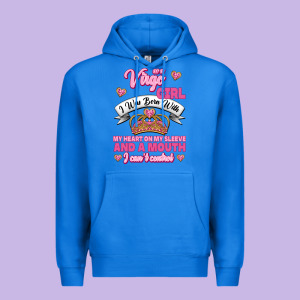 As A Virgo Girl Zodiac Girls Premium Hoodie Designed By Jasminsmagicworld