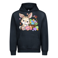 Navy easter bunny Urban Hoodie - MaliasSmallBusiness