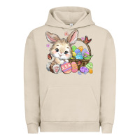 Pigment French Oak easter bunny Urban Hoodie - MaliasSmallBusiness