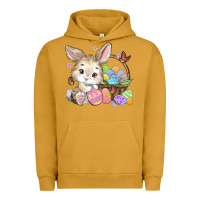 Pigment Peanut Butter easter bunny Urban Hoodie - MaliasSmallBusiness