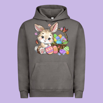 Easter Bunny Urban Hoodie Designed By Maliassmallbusiness