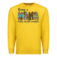 Lemon being mama makes my life complate Premium Sweatshirt - CowhideDigitalArt