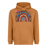 Meerkat American rainbow Heavyweight Hoodie - Neo Western