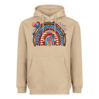 Mushroom American rainbow Heavyweight Hoodie - Neo Western