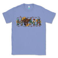 Colony Blue Mama with highland cow Classic Tee - RanaPortraitStore