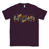 Plum Mama with highland cow Classic Tee - RanaPortraitStore