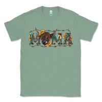 Sage Mama with highland cow Classic Tee - RanaPortraitStore