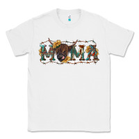 White Mama with highland cow Classic Tee - RanaPortraitStore