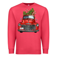 Cardinal christmas trees truck Premium Sweatshirt - FaDigitalArtStudio