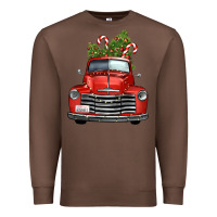 Chestnut christmas trees truck Premium Sweatshirt - FaDigitalArtStudio