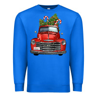 True Royal christmas trees truck Premium Sweatshirt - FaDigitalArtStudio