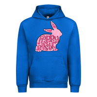 Cobalt happy easter rabbit Urban Hoodie - MaliasSmallBusiness