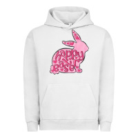 Pigment Lunar Rock happy easter rabbit Urban Hoodie - MaliasSmallBusiness