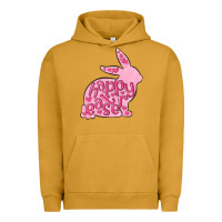 Pigment Peanut Butter happy easter rabbit Urban Hoodie - MaliasSmallBusiness