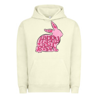 Pigment Pistachio happy easter rabbit Urban Hoodie - MaliasSmallBusiness