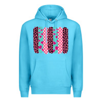 Valentine's Day Brushstrokes Premium Hoodie | Teevron