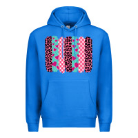 True Royal valentine's day brushstrokes Premium Hoodie - BarkalooDesign