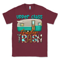 Burgundy upper class trailer trash Classic Tee - texasbilliewilder