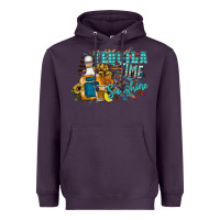 Plum tequila time & sunshine Heavyweight Hoodie - SublimationCraftShop