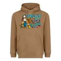 Toasted Coconut tequila time & sunshine Heavyweight Hoodie - SublimationCraftShop