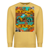 Antique Gold farm life and truck air freshener Premium Sweatshirt - HRA Design Shop