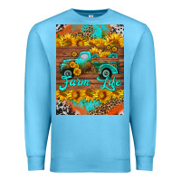 Ocean Blue farm life and truck air freshener Premium Sweatshirt - HRA Design Shop