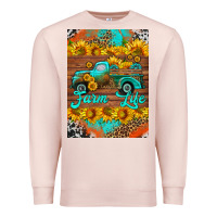 Pale Pink farm life and truck air freshener Premium Sweatshirt - HRA Design Shop