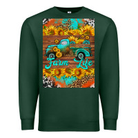 Sports Green farm life and truck air freshener Premium Sweatshirt - HRA Design Shop