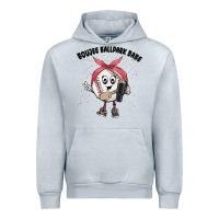 Heather Grey boujee ballpark babe Urban Hoodie - MaliasSmallBusiness