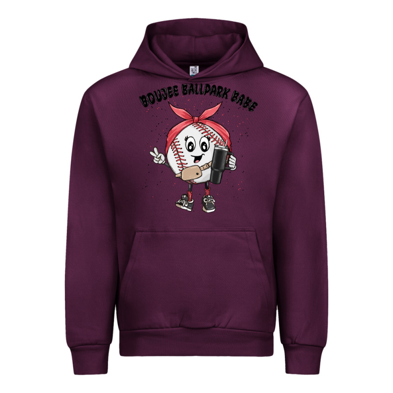 Boujee Ballpark Babe Urban Hoodie by MaliasSmallBusiness | Teevron