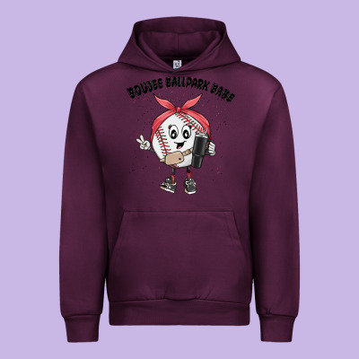 Boujee Ballpark Babe Urban Hoodie Designed By Maliassmallbusiness