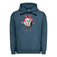 Pigment Midnight Navy boujee ballpark babe Urban Hoodie - MaliasSmallBusiness