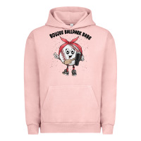 Pigment Salmon boujee ballpark babe Urban Hoodie - MaliasSmallBusiness