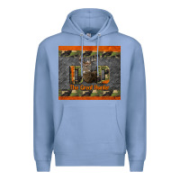 Colony Blue Western Dad The Great Deer Hunter Premium Hoodie - LillyAllenDesigns