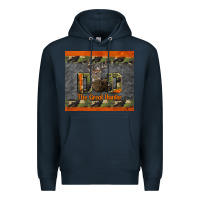 Navy Western Dad The Great Deer Hunter Premium Hoodie - LillyAllenDesigns