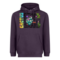 Plum cactus Heavyweight Hoodie - CowhideDigitalArt